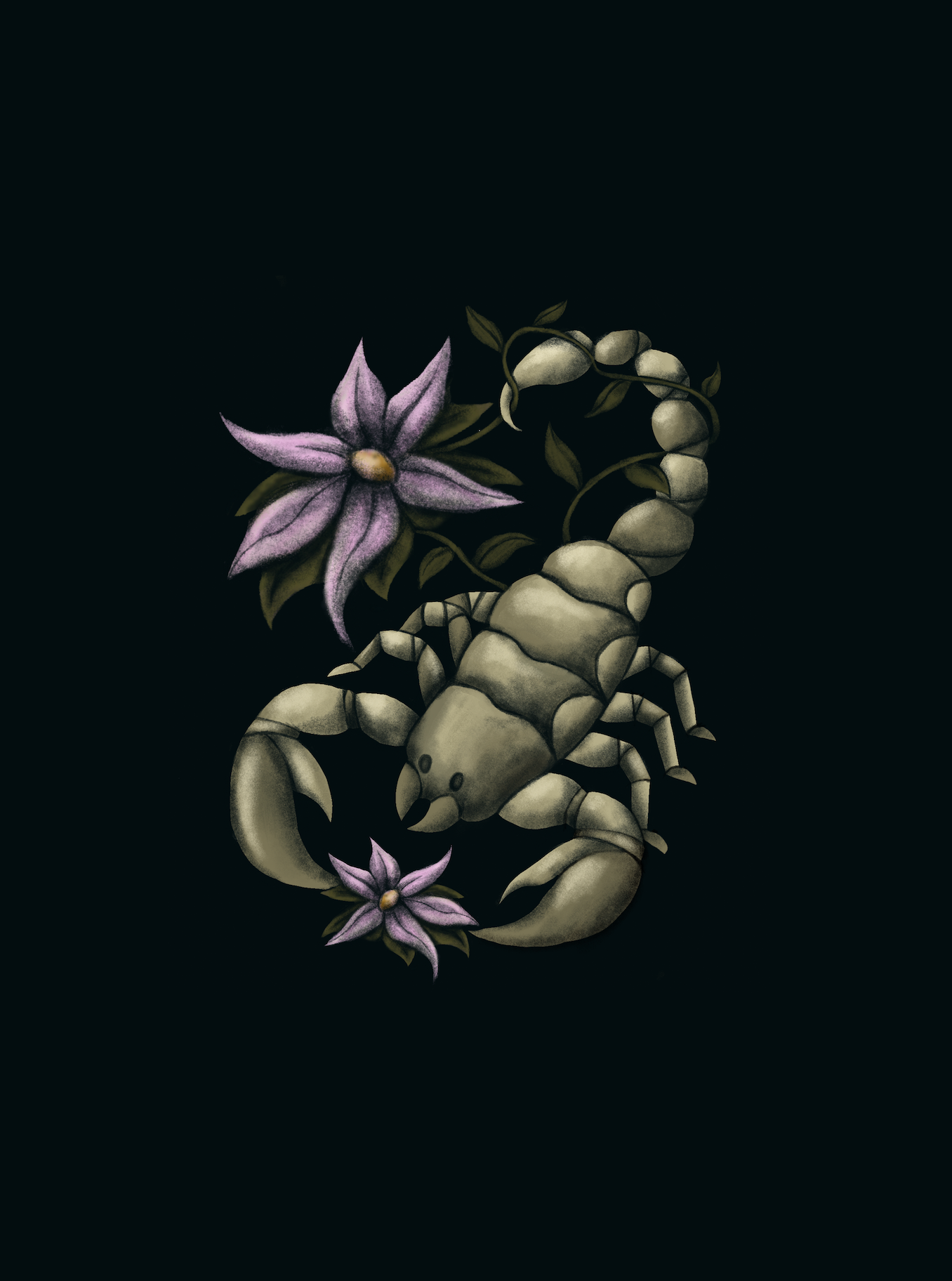 scorpio fine art print