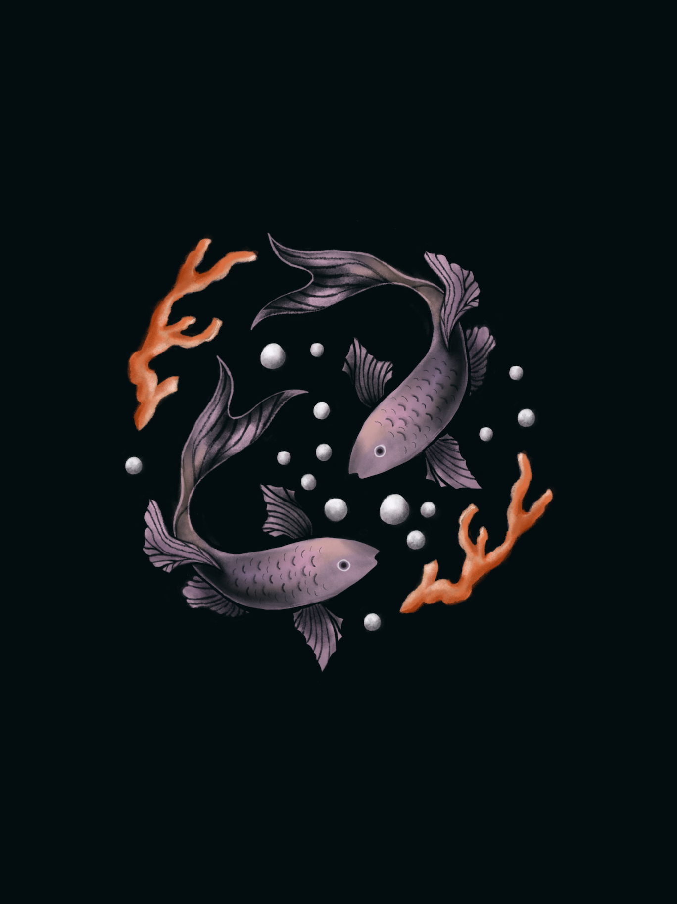 pisces fine art print