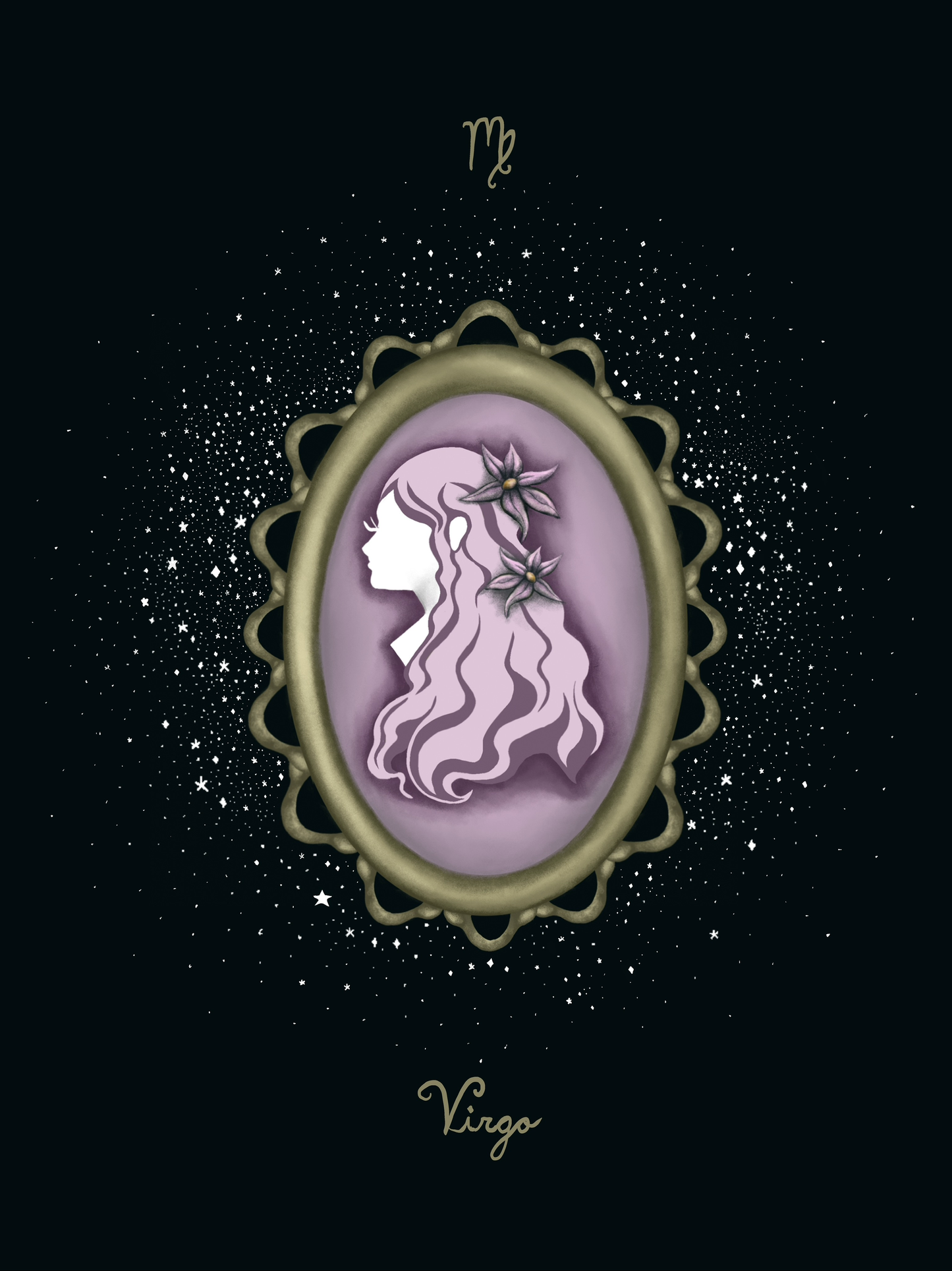 virgo astrology poster