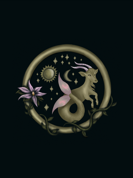 capricorn fine art print